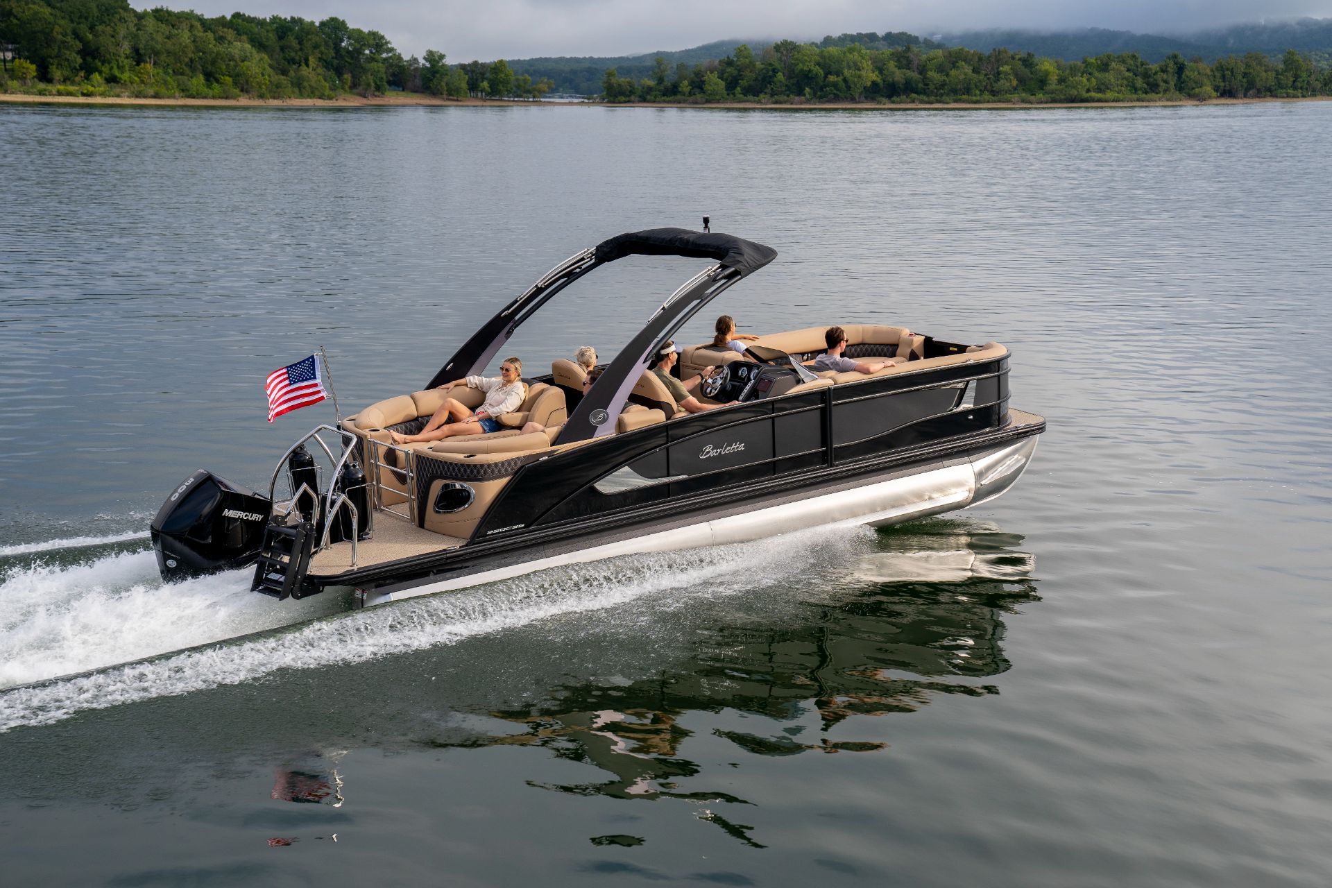 Lusso Floorplan Selection Barletta Pontoon Boats